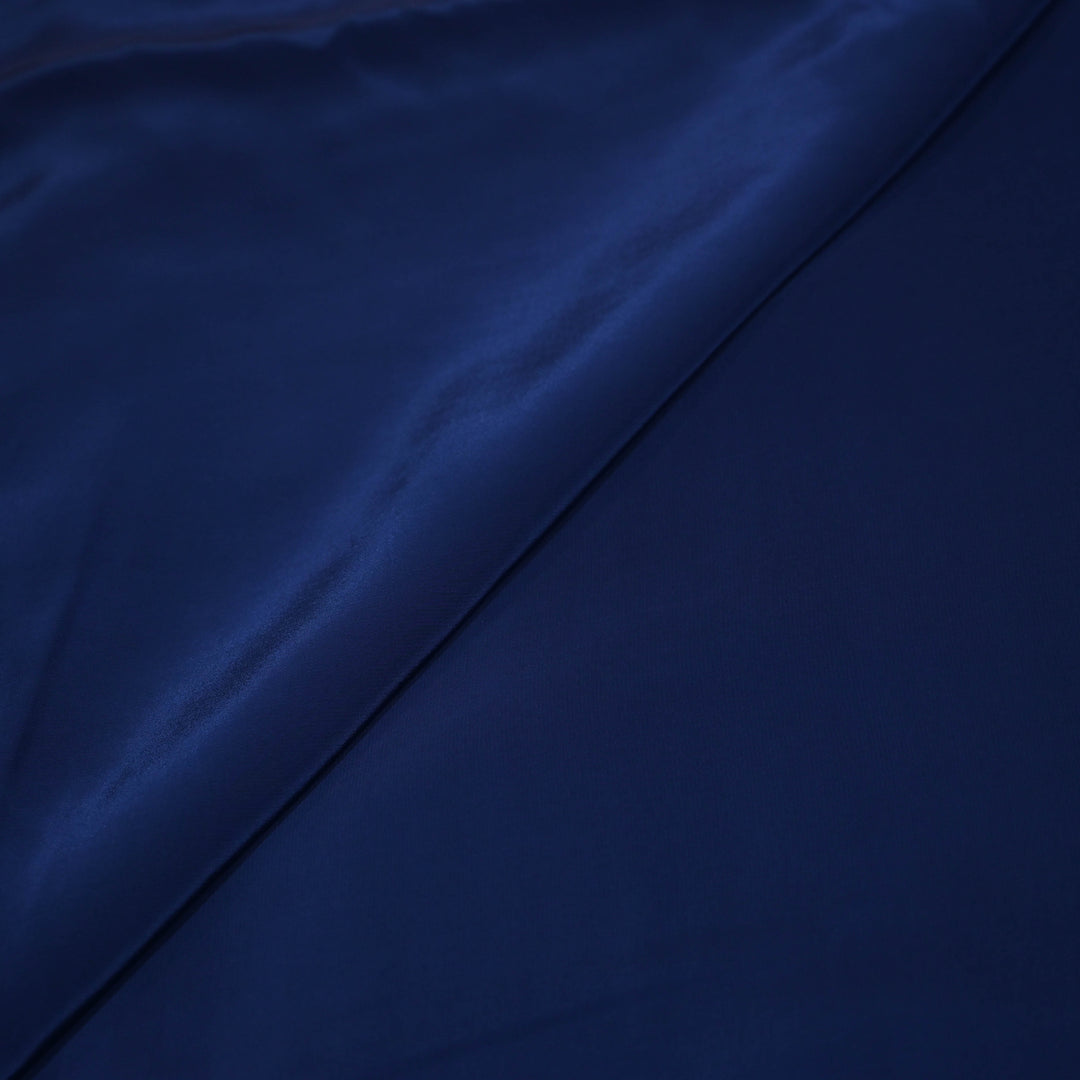 Royal Blue Shisha Crepe Fabrics