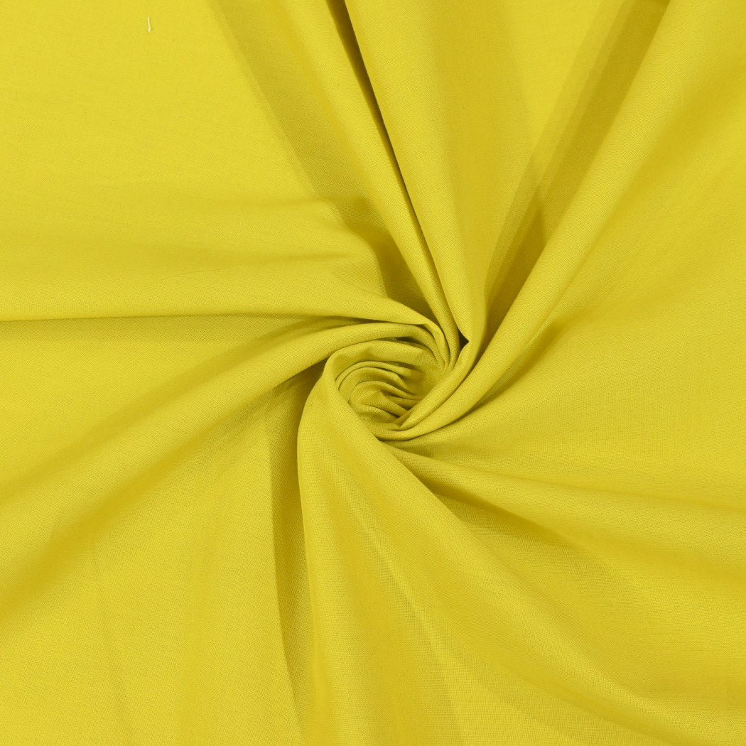 Mustard Colour Arvind Cambric Cotton Fabrics