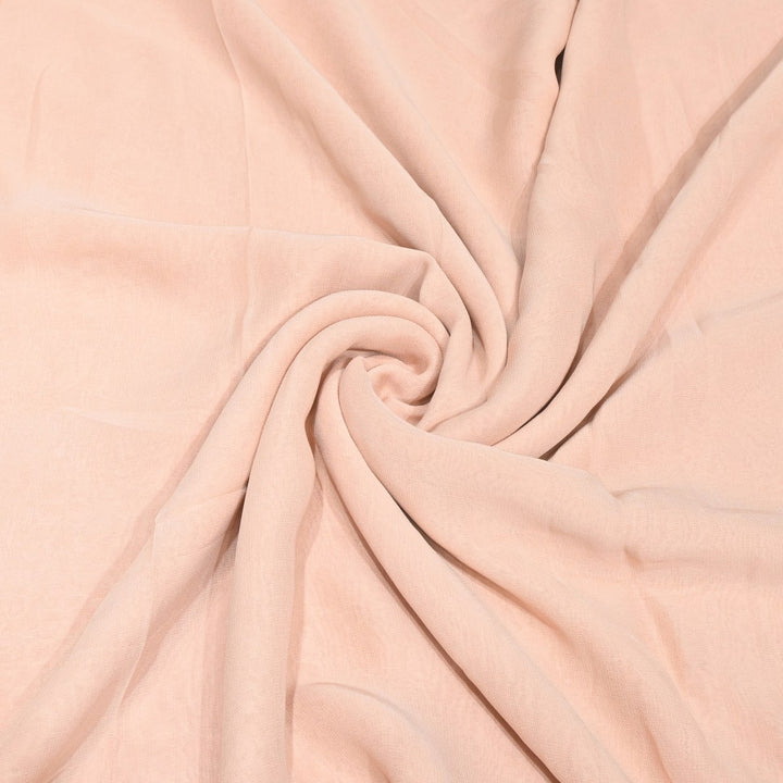 Desert Sand Colour Viscose Georgette Fabrics