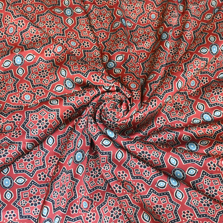 Modal Satin Digital Print Fabric