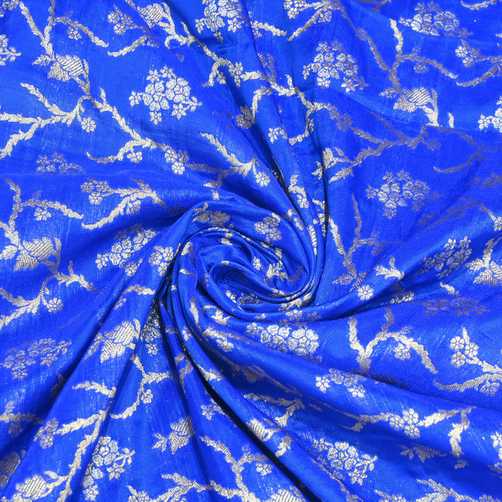 Silk Alfi Zari Brocade Fabrics