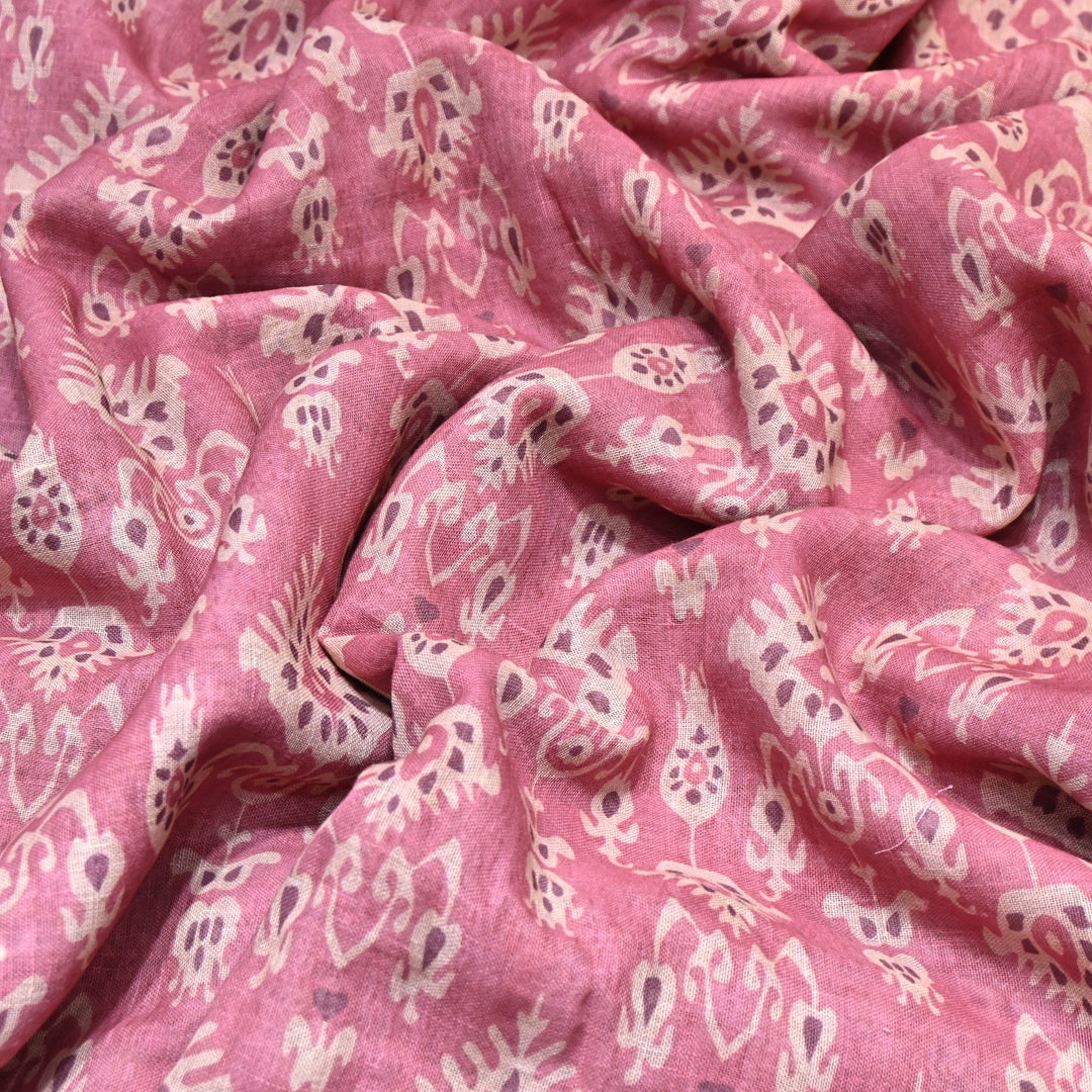 PREMIUM COTTON LINEN DIGITAL PRINT FABRIC - VM0011- 15