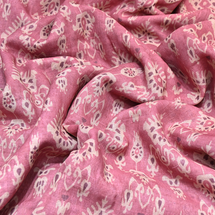 PREMIUM COTTON LINEN DIGITAL PRINT FABRIC - VM0011- 15