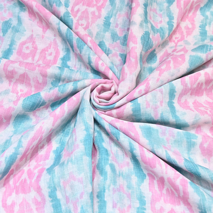PREMIUM COTTON LINEN DIGITAL PRINT FABRIC - VM0011- 16