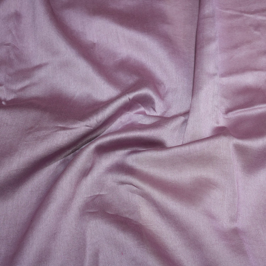 Purple Grey Colour Heavy Poly Dupion Fabrics