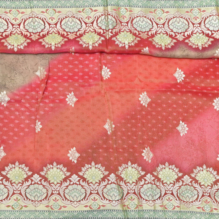 Tissue Jacquard Postion Print Dupatta