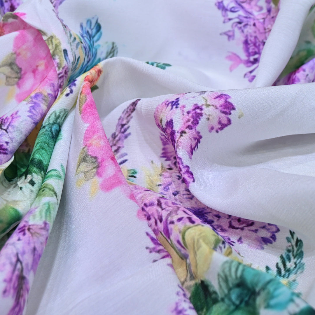 Multicolor Muslin Digital Print Fabric-000844-18
