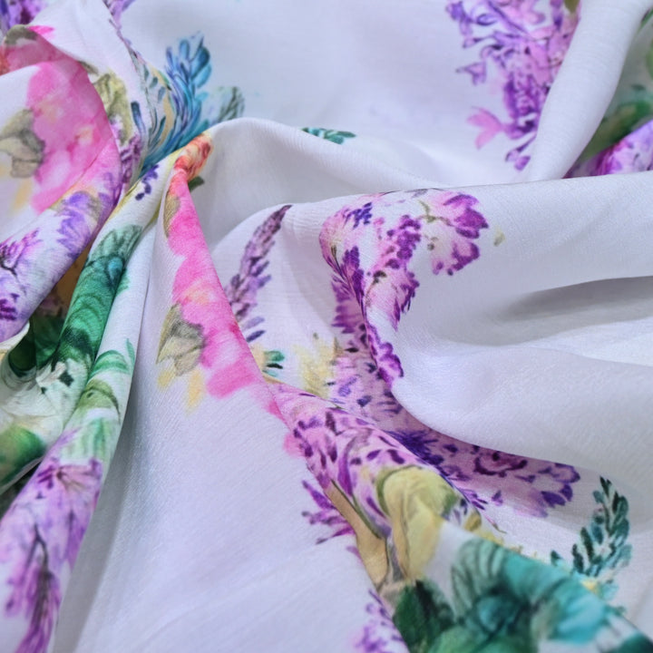 Multicolor Muslin Digital Print Fabric-000844-18