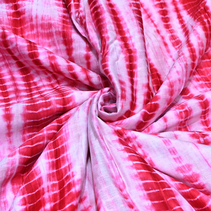 Silk Chanderi Tie & Dye Fabric 44" – Soft Lightweight Designer Fabric