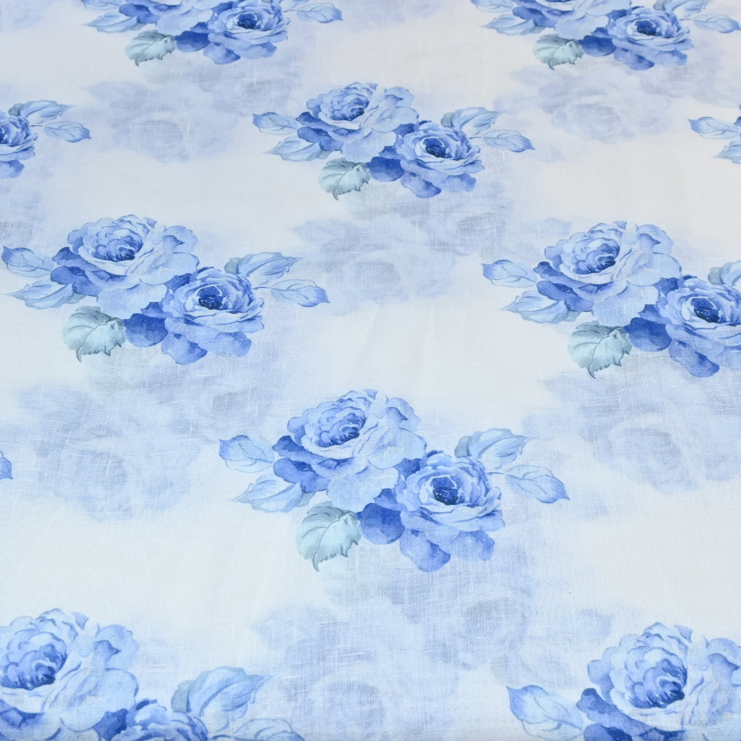 PREMIUM COTTON LINEN DIGITAL PRINT FABRIC - VM0011- 18