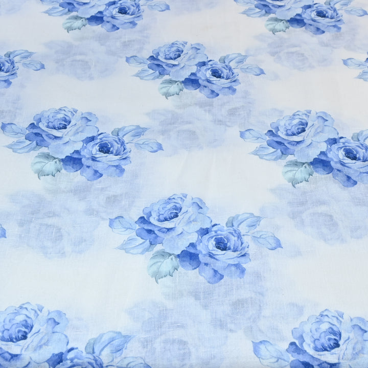 PREMIUM COTTON LINEN DIGITAL PRINT FABRIC - VM0011- 18