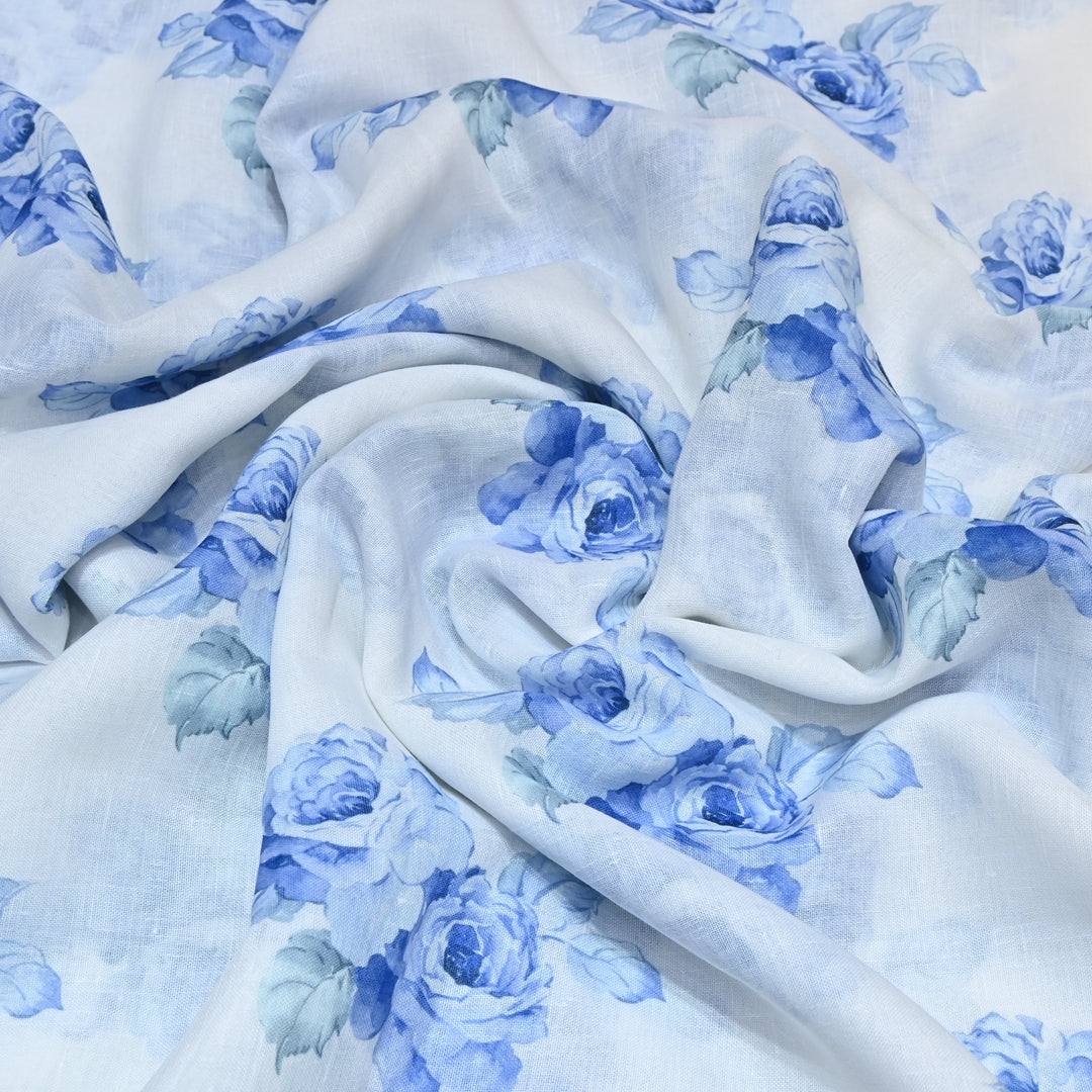 PREMIUM COTTON LINEN DIGITAL PRINT FABRIC - VM0011- 18