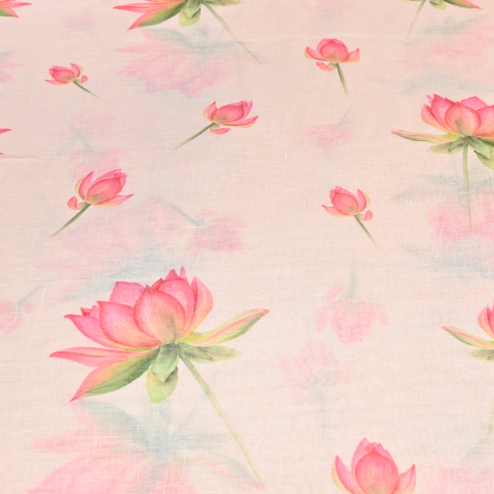 PREMIUM COTTON LINEN DIGITAL PRINT FABRIC - VM0011- 19