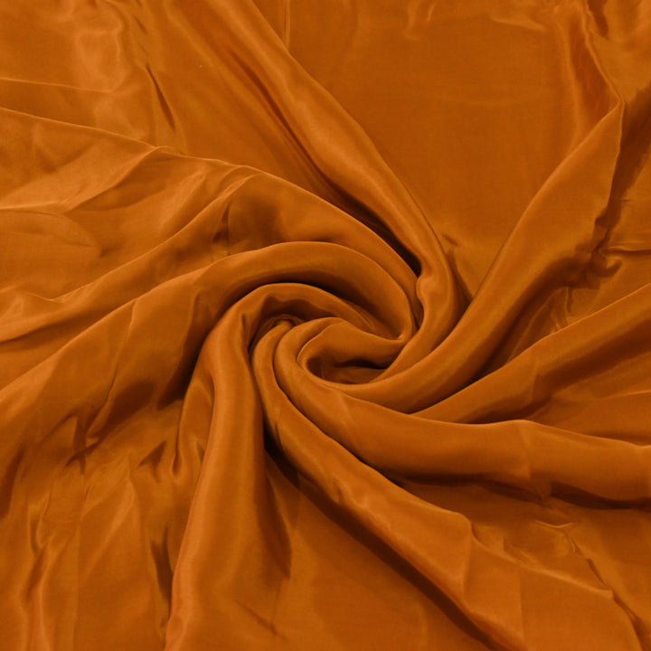 Mud Brown Shisha Crepe Fabrics