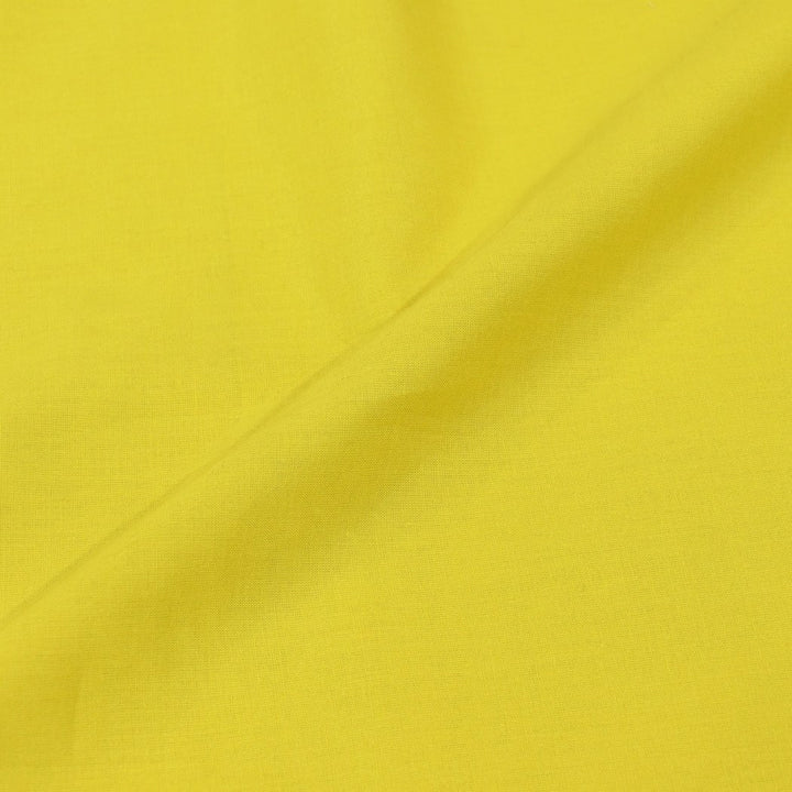 Mustard Colour Arvind Cambric Cotton Fabrics