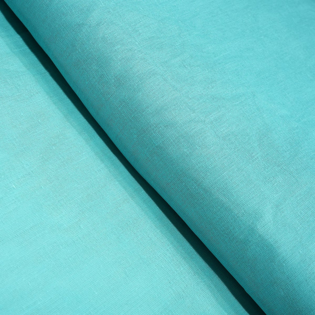 Tiffany Blue Colour Cotton Voil Fabrics