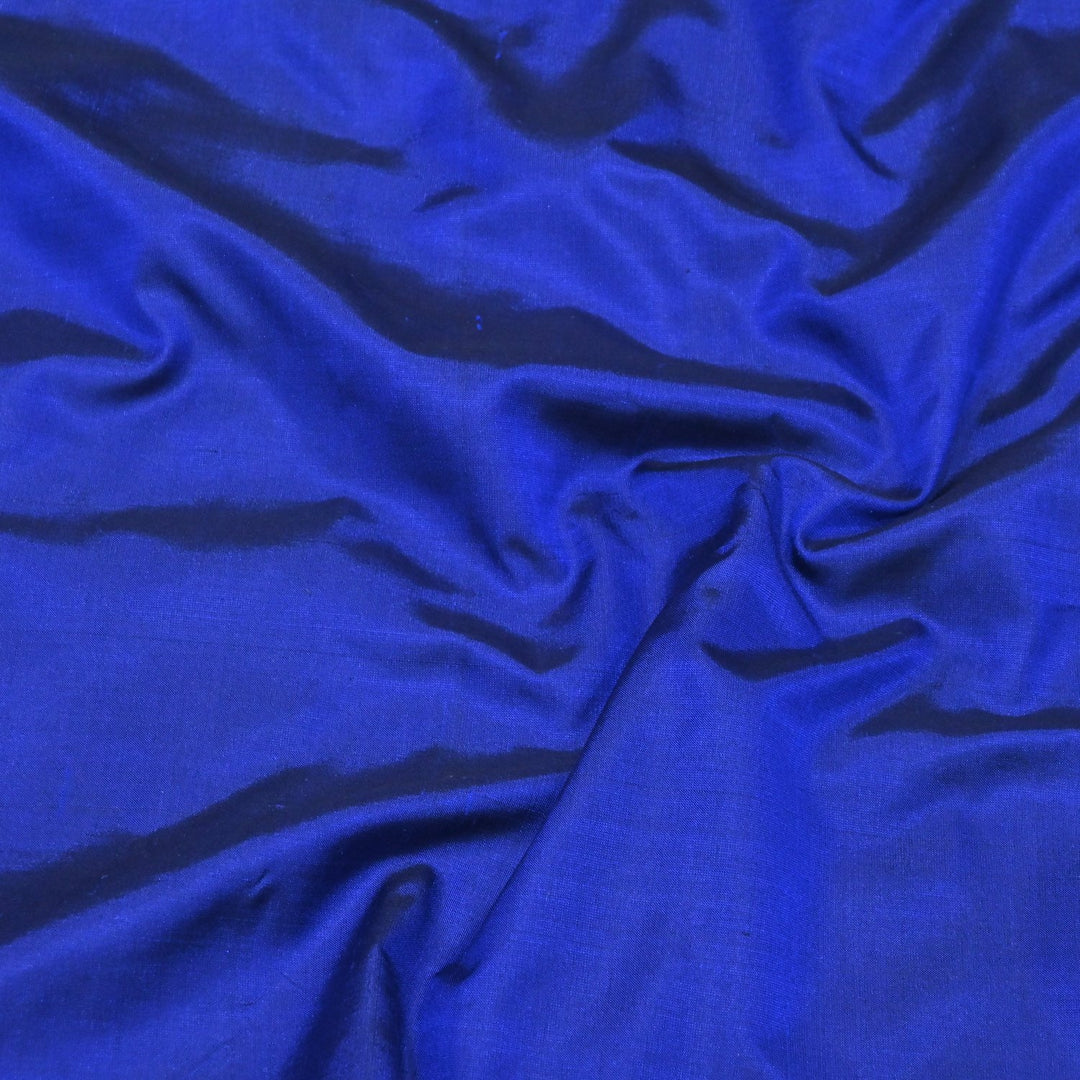 Dark Blue Colour Pure Silk Fabrics