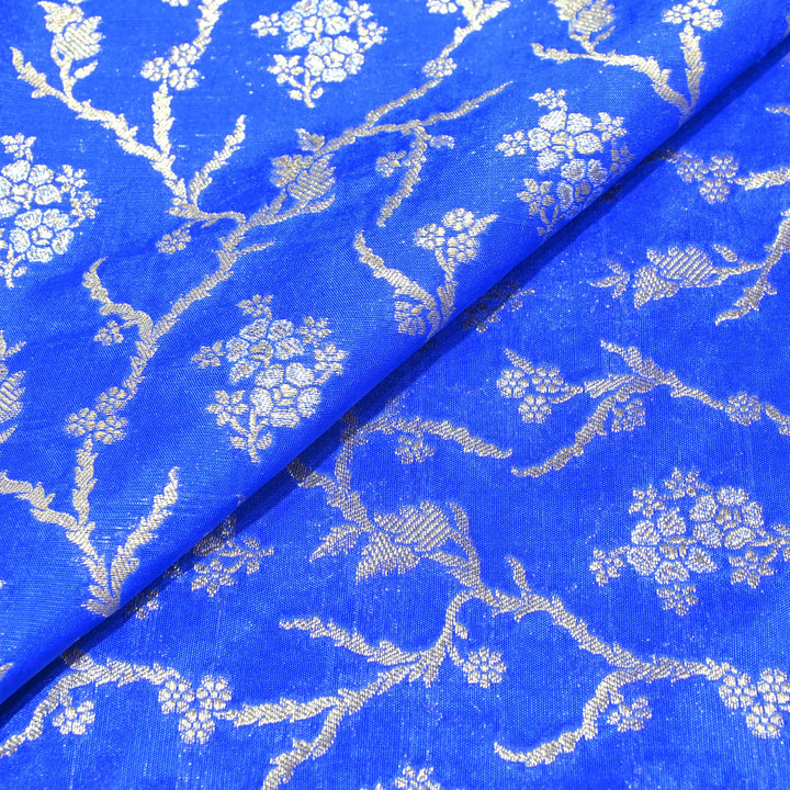 Silk Alfi Zari Brocade Fabrics