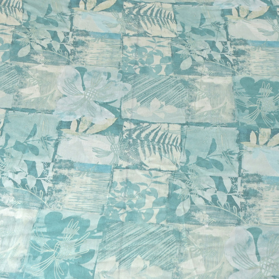 Floral Bamberg Satin Digital Print Fabrics