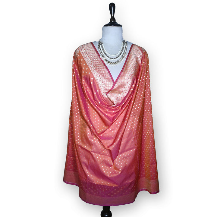 Premium Banarasi Zari Dupatta|Traditional Woven Ethnic Elegance