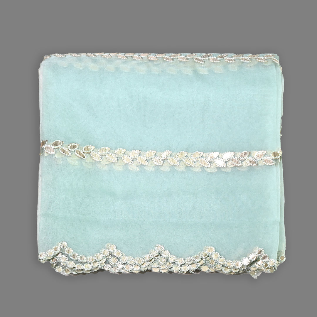 Organza Gota Patti Work Dupatta – Elegant Ethnic Dupatta for Women