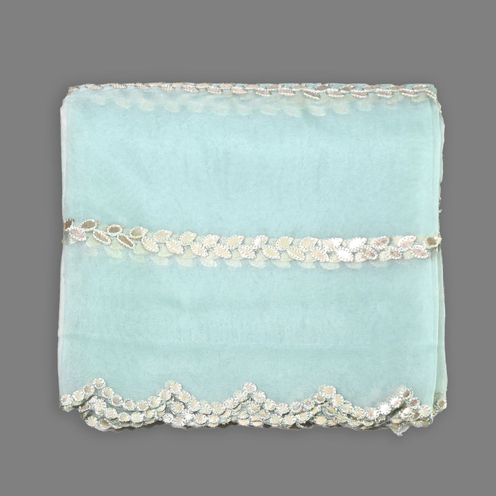 Organza Gota Patti Work Dupatta – Elegant Ethnic Dupatta for Women