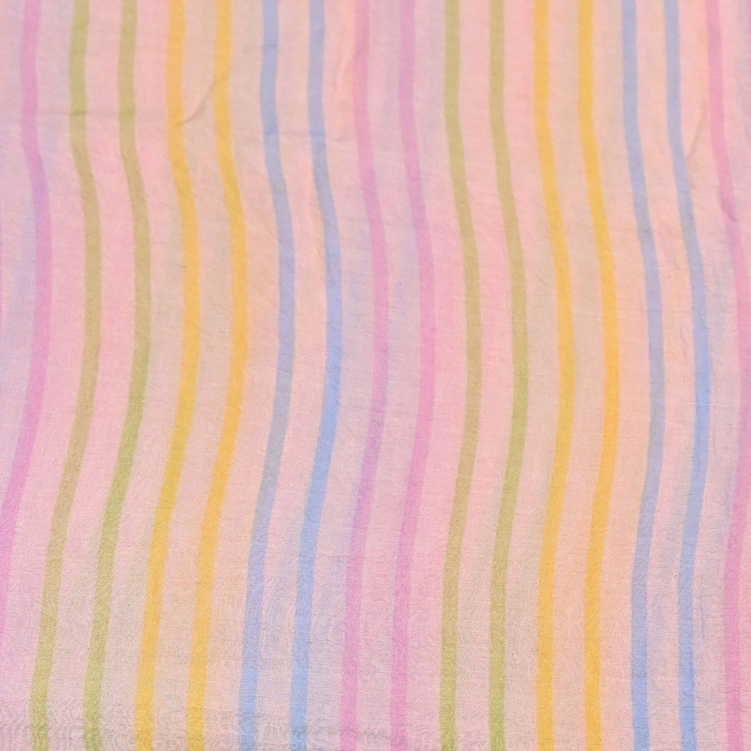 Premium Mul Chanderi Digital Print Fabric – Lightweight Chanderi Fabrics GT0185-16