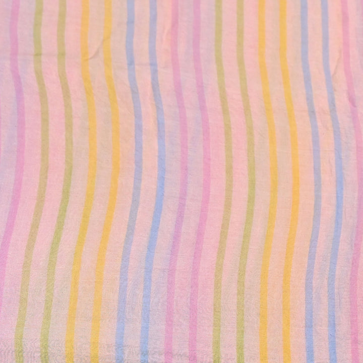 Premium Mul Chanderi Digital Print Fabric – Lightweight Chanderi Fabrics GT0185-16