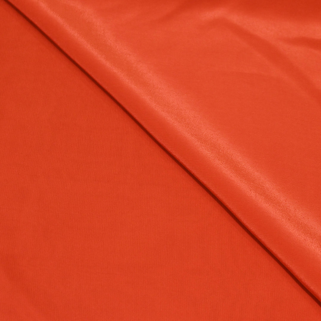 Rust Orange Shisha Crepe Fabrics