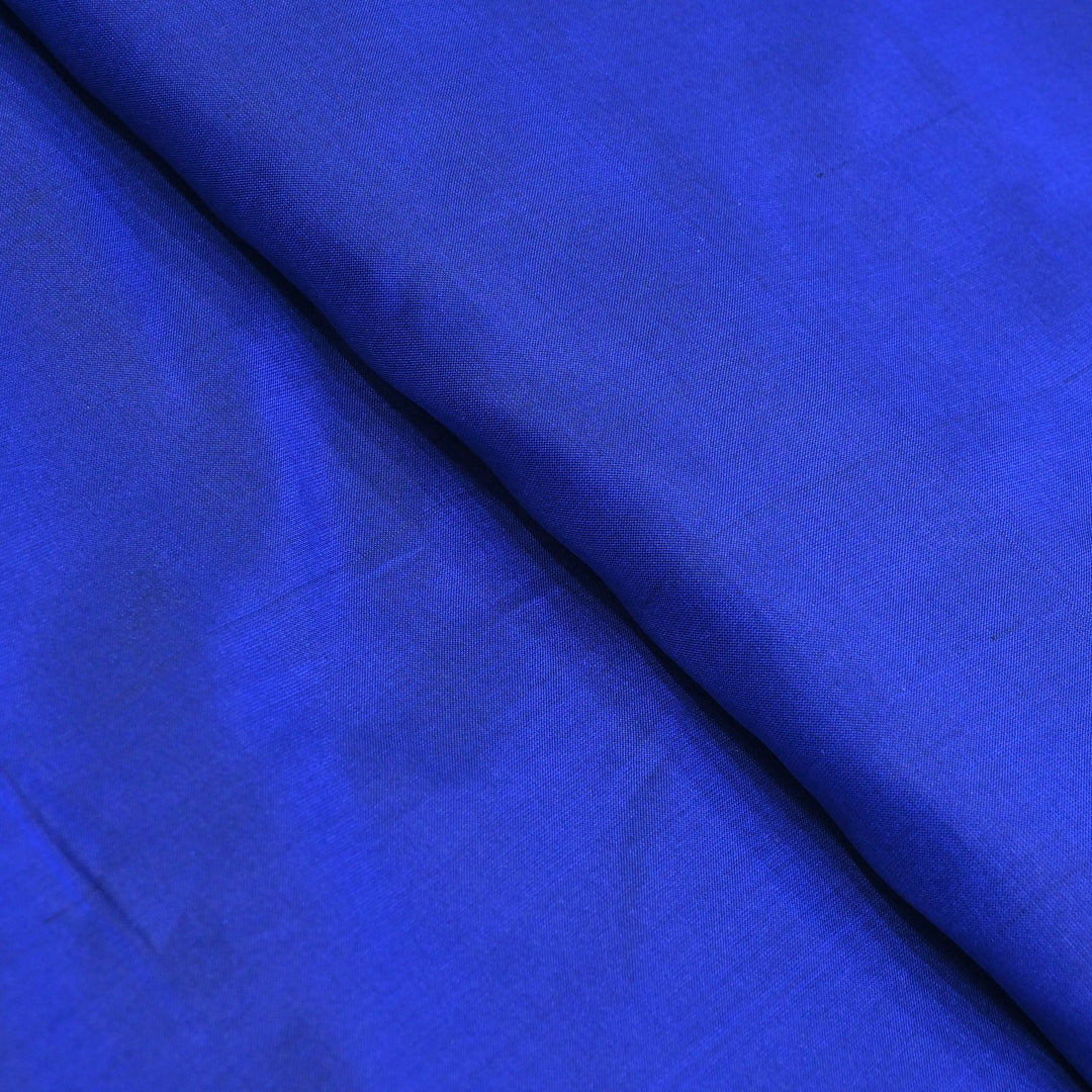 Dark Blue Colour Pure Silk Fabrics