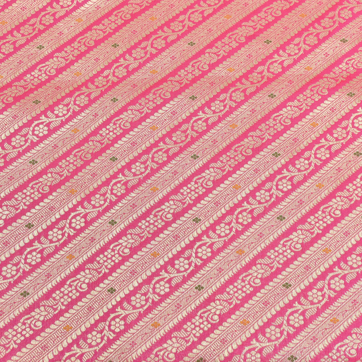 Katan Meena Brocade Fabrics