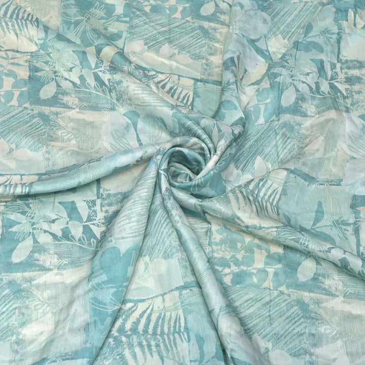 Floral Bamberg Satin Digital Print Fabrics