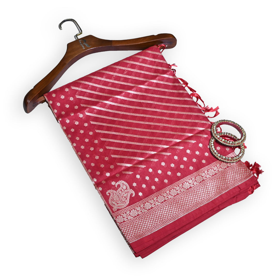 Premium Banarasi Zari Dupatta|Traditional Woven Ethnic Elegance