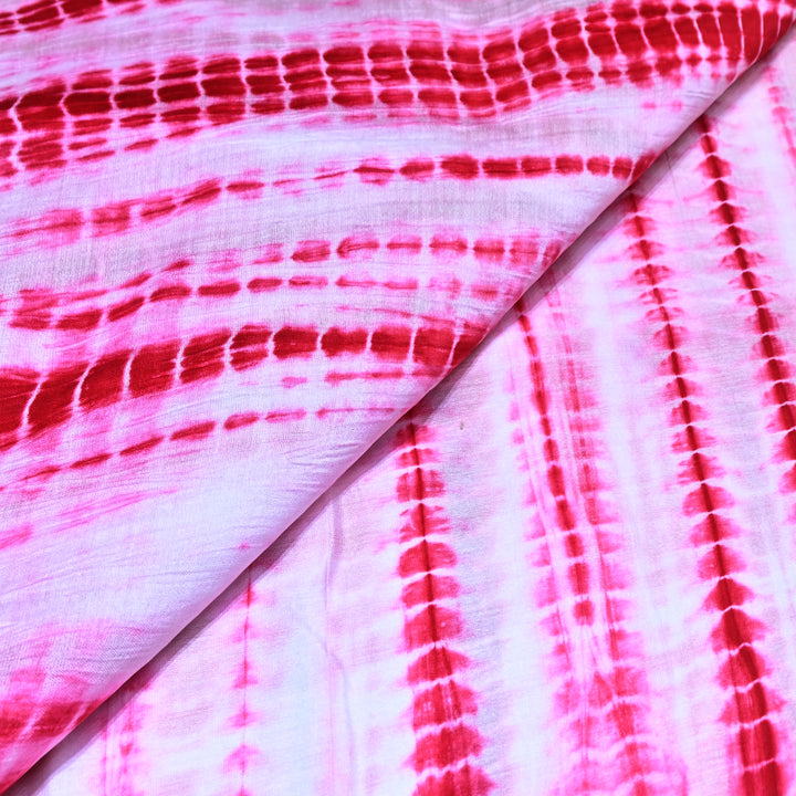 Silk Chanderi Tie & Dye Fabric 44" – Soft Lightweight Designer Fabric