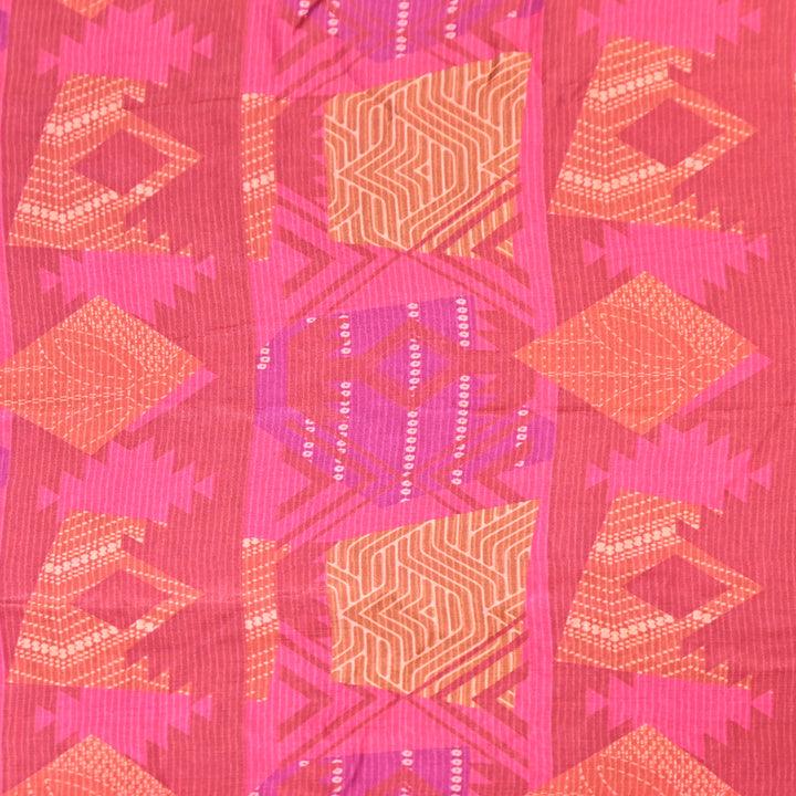 Multicolor Muslin Digital Print Fabric-KTP44-05