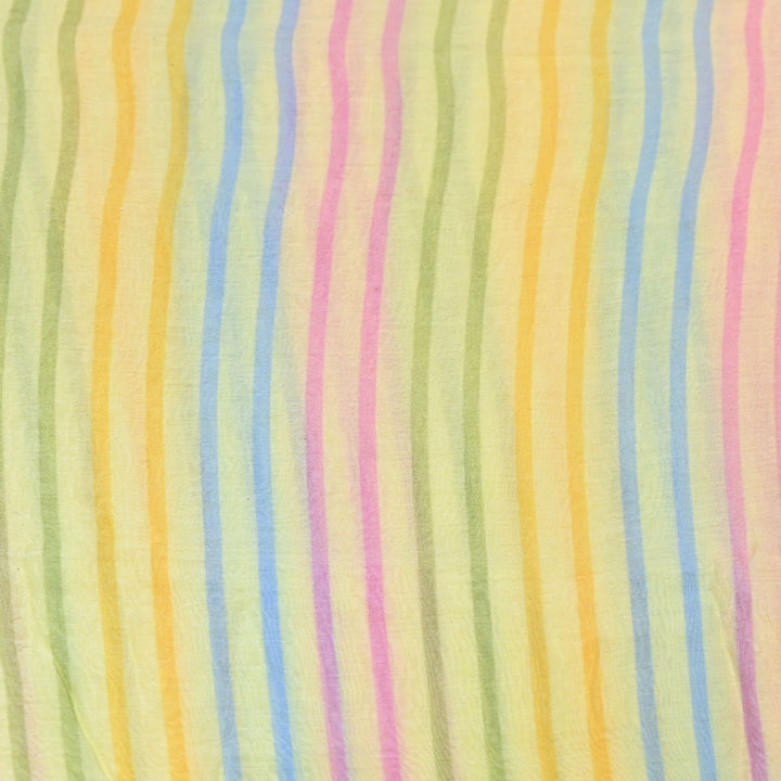 Premium Mul Chanderi Digital Print Fabric – Lightweight Chanderi Fabrics GT0185-20