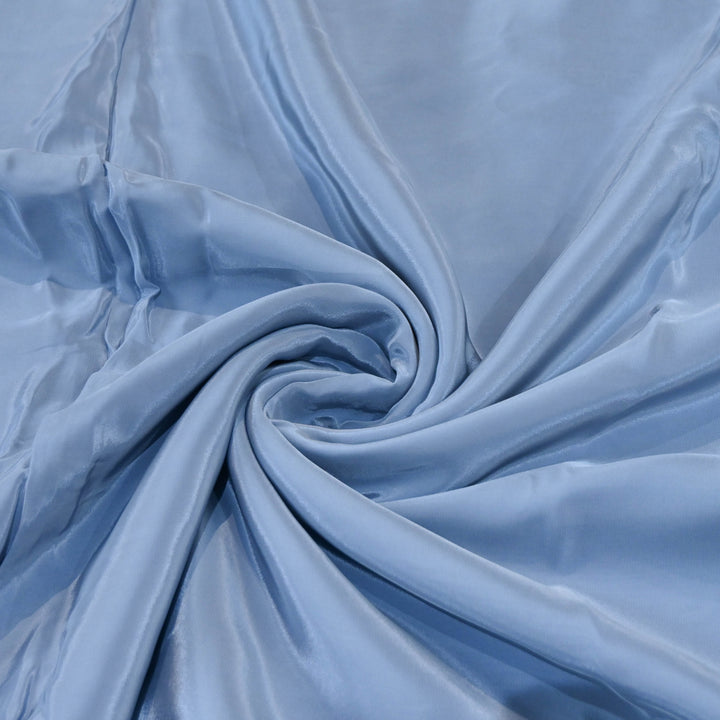 Powder Blue Shisha Crepe Fabrics
