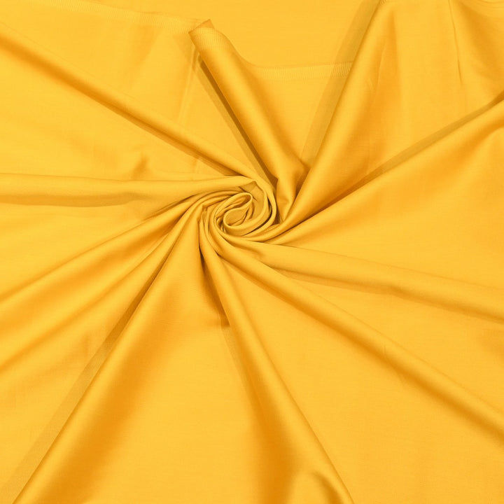 Mustard Colour Glace Cotton Fabrics