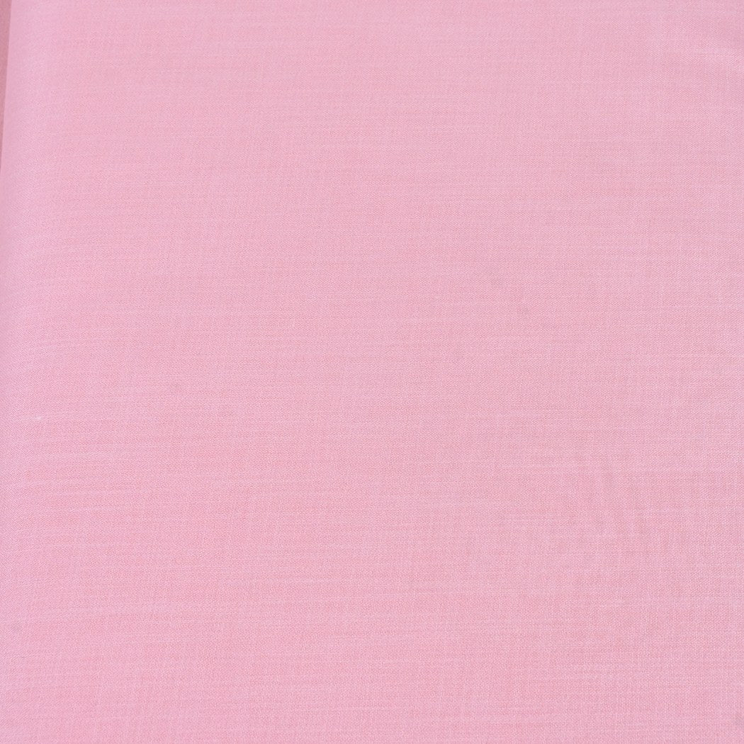 Baby Pink Color Matka Cotton Fabrics