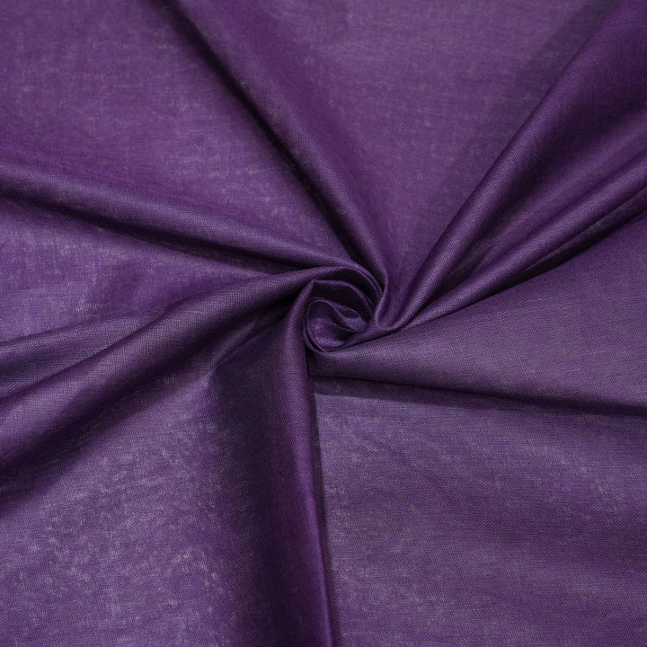 Purple Jam Colour Cotton Voil Fabrics