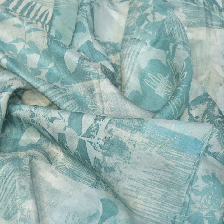 Floral Bamberg Satin Digital Print Fabrics