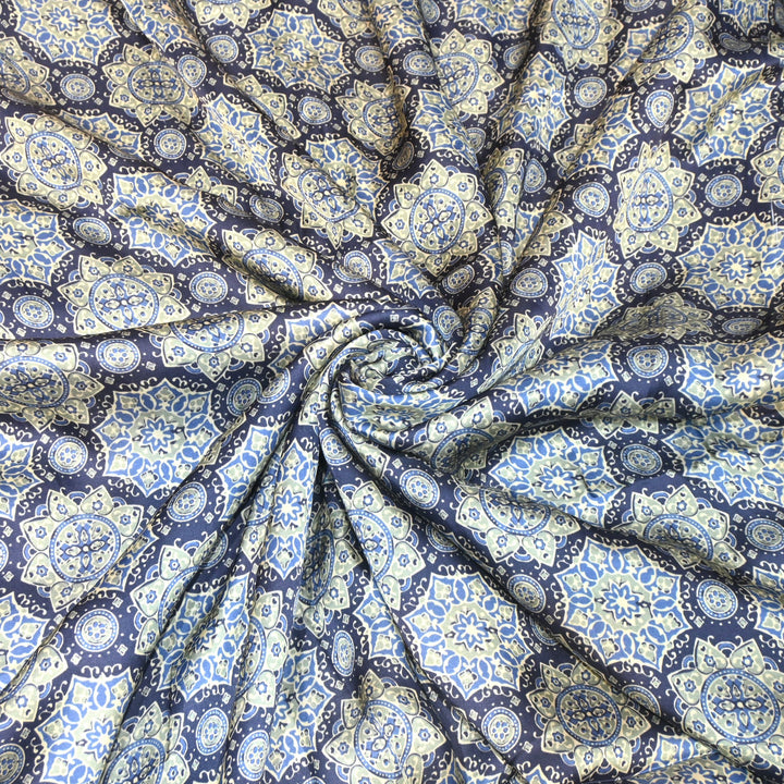 Modal Satin Digital Print Fabric