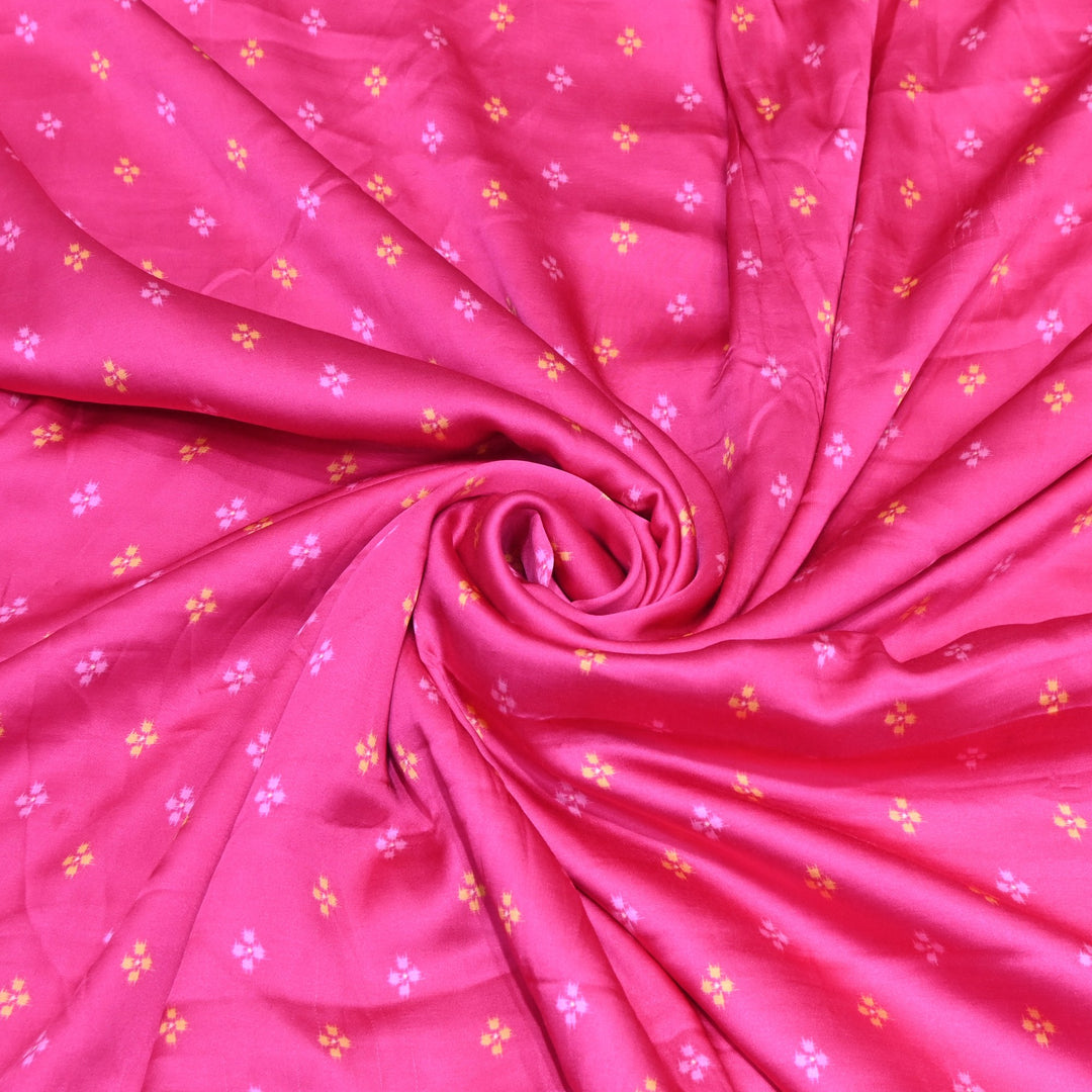 Bemberg Satin Digital Print Fabric– Soft Luxury Designer Satin Fabric 001333-30