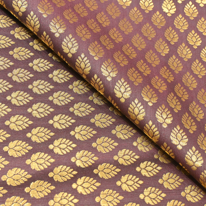 Semi Zari Brocade Fabrics