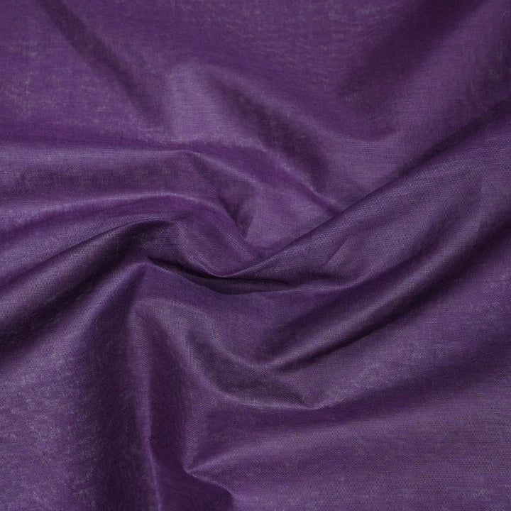 Purple Jam Colour Cotton Voil Fabrics