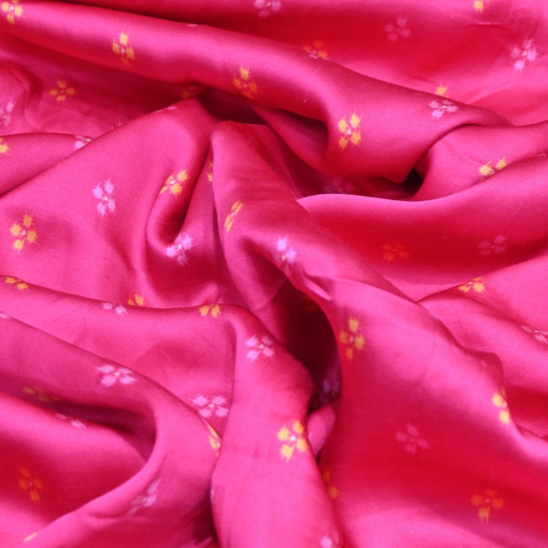 Bemberg Satin Digital Print Fabric– Soft Luxury Designer Satin Fabric 001333-30