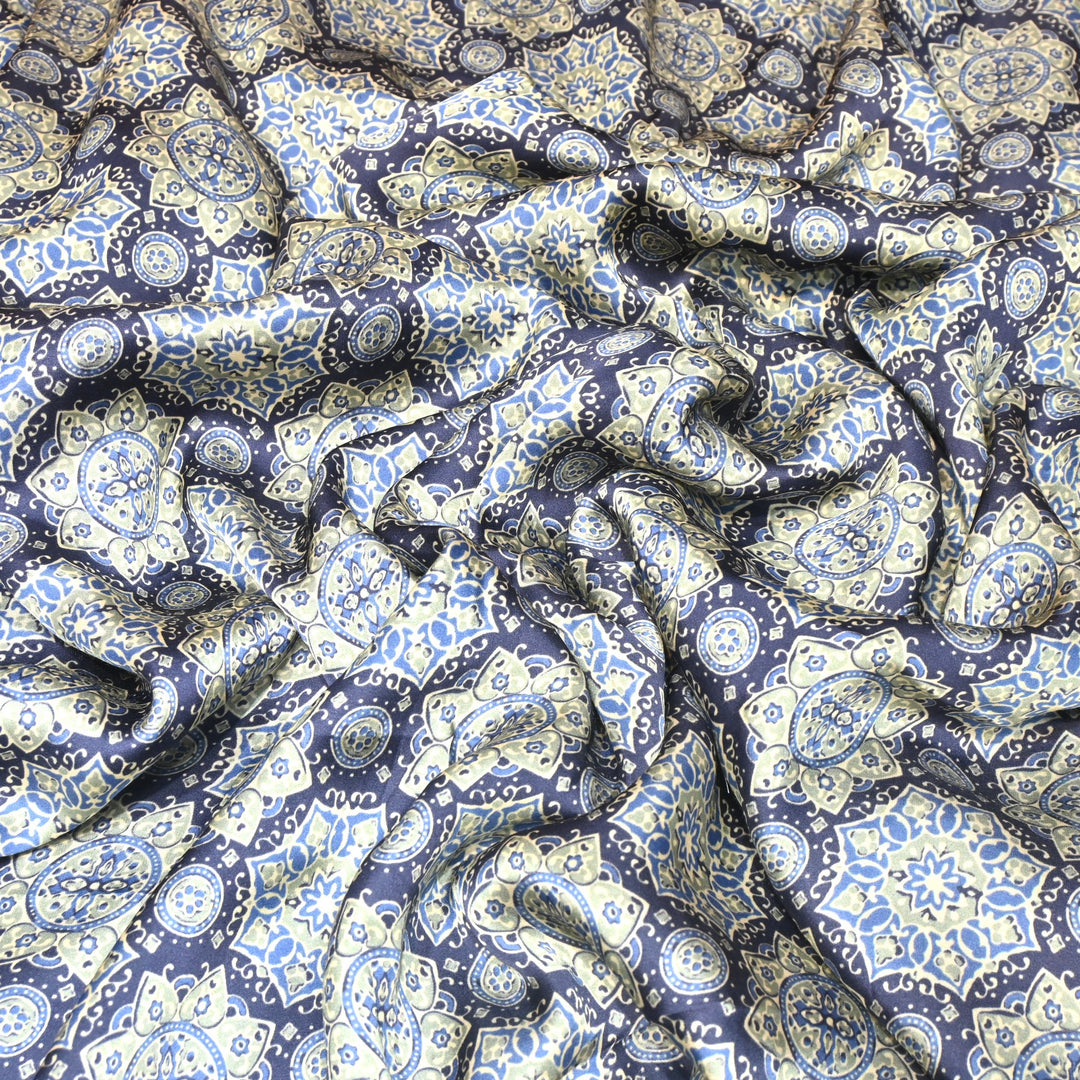 Modal Satin Digital Print Fabric