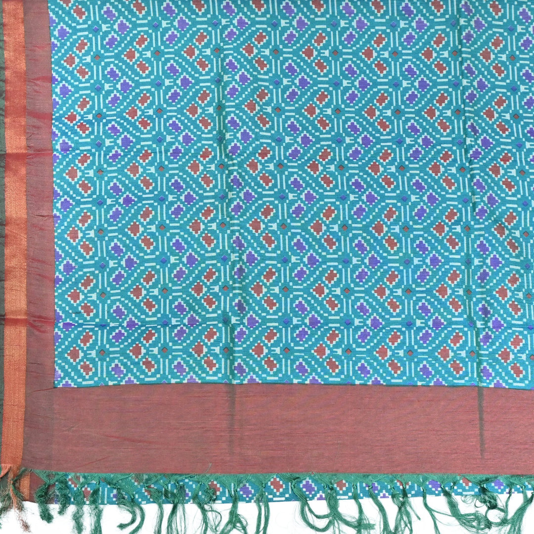 Multi Color Patola Silk Dupatta