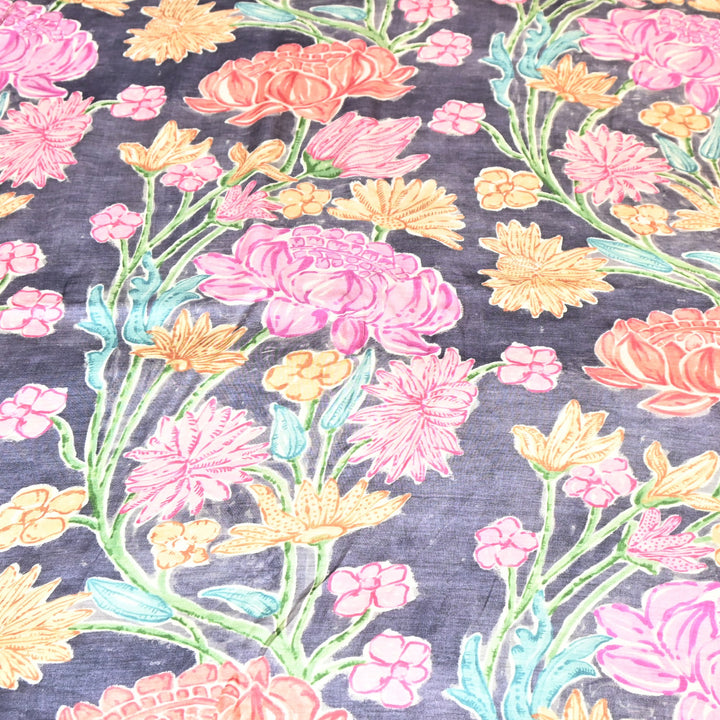 Bemberg Satin Digital Print Fabric– Soft Luxury Designer Satin Fabric 001333-17