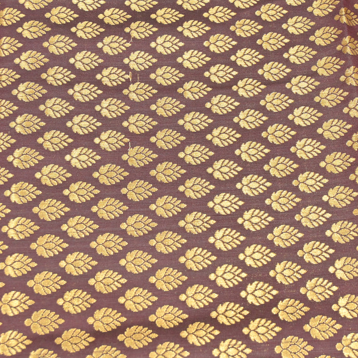 Semi Zari Brocade Fabrics